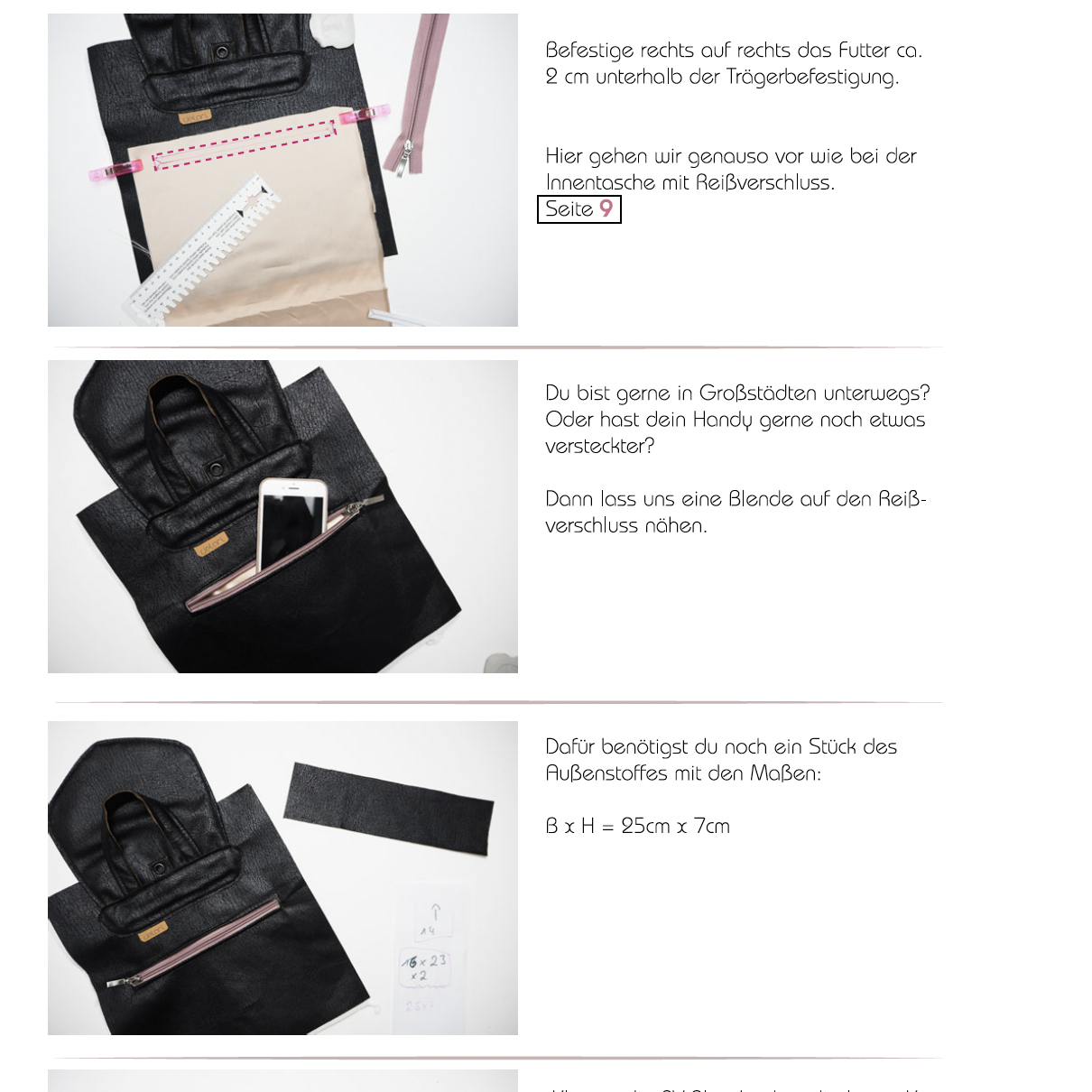 delaribag#2 - Ebook für Mini und Maxi Rucksack – Bild 8