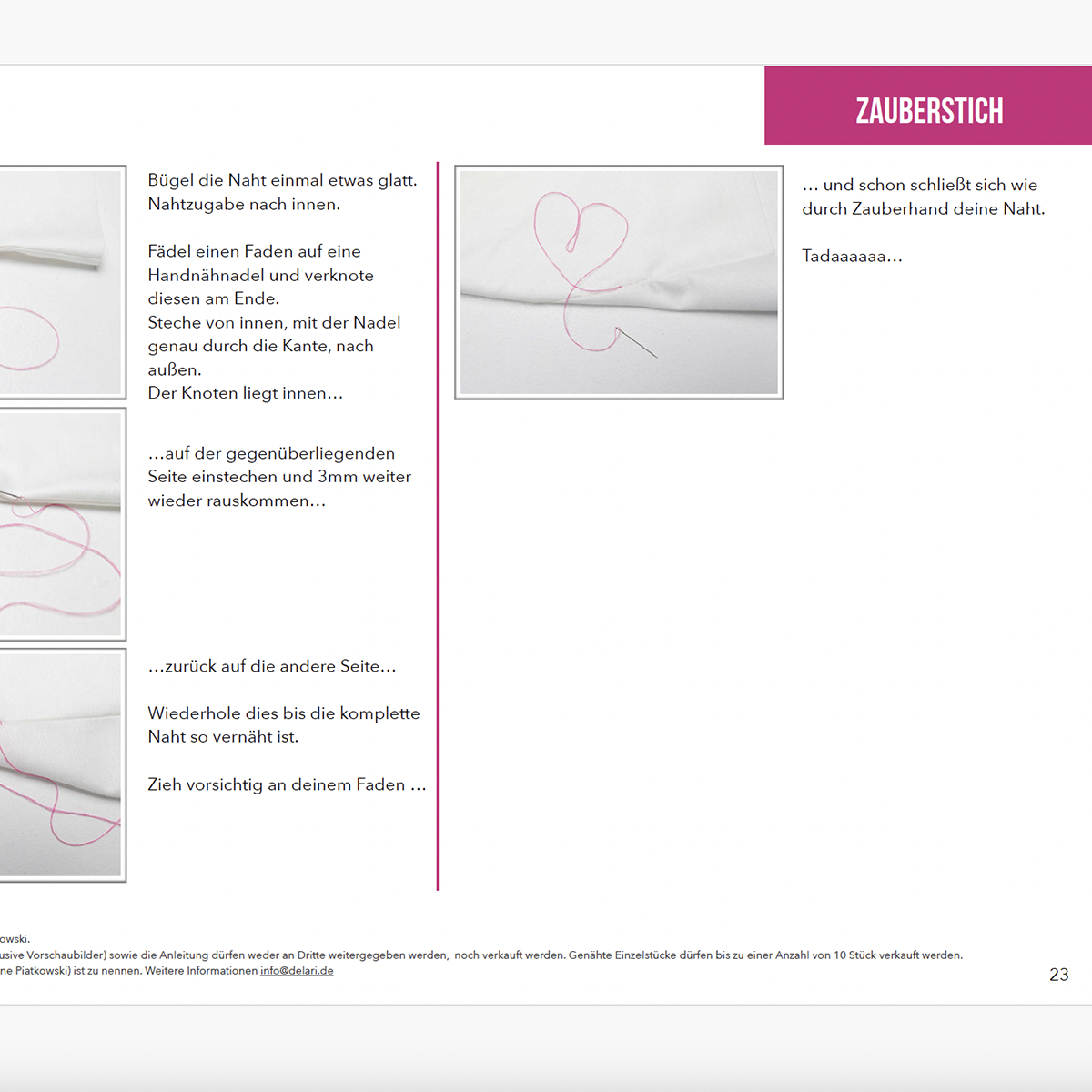 delaribag#4 - Ebook für die schlichte Tasche in 2 Größen – Bild 6