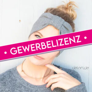 Lizenz - Grobstrick Stirnband